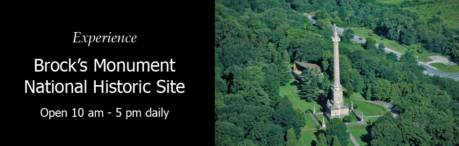 Visit Brock's Monument National Historic Site